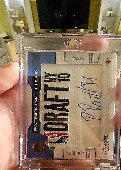 2010-11 Panini Prestige Basketball Draft NY 10 Patrick Patterson — front