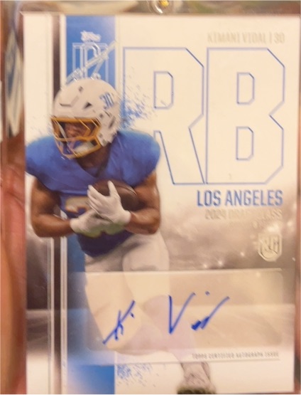 2024 Topps Signature Class #RCA-KV Kimani Vidal — front