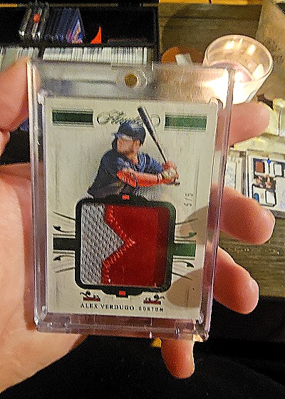 2022 Leaf Executive Collection #JV-AV Alex Verdugo Boston Red Sox — front