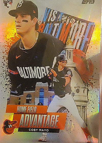 2025 Topps Home Field Advantage #HA-14 Coby Mayo — front
