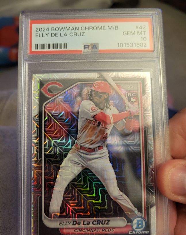 2024 Bowman Chrome #42 Elly De La Cruz — front