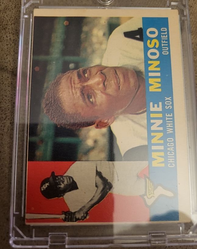 1960 Topps #365 Minnie Minoso — front