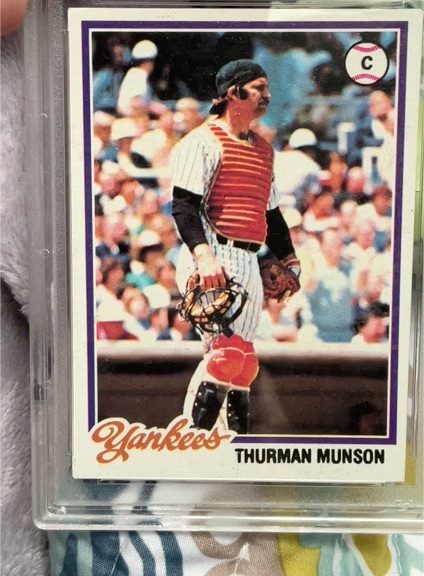 1978 Topps #60 Thurman Munson — front