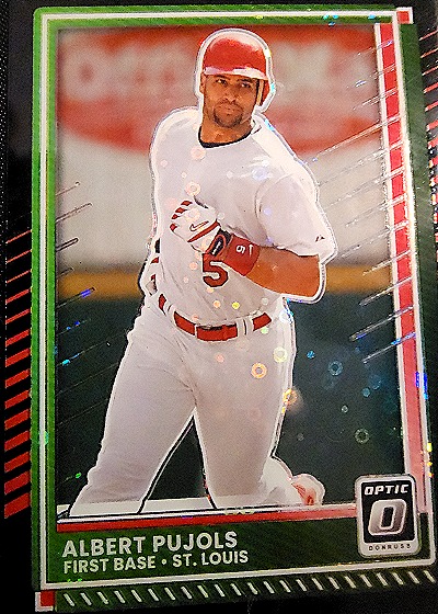 2025 Donruss Optic #6 Albert Pujols — front