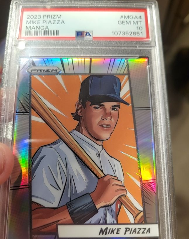 2023 Panini Prizm #MGA4 Mike Piazza Manga — front
