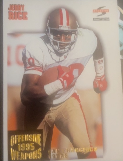 1995 Score Summit #174 Jerry Rice — front