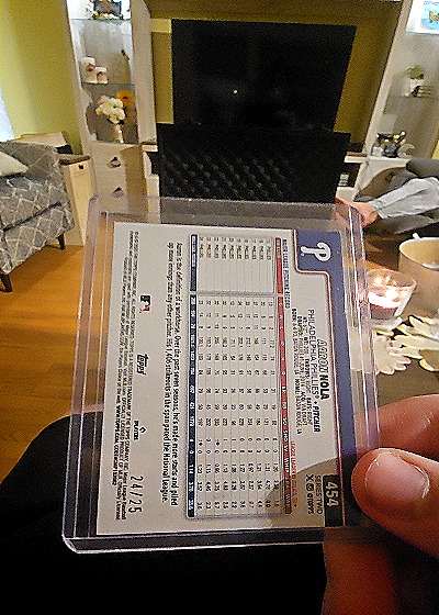 2025 Topps Series 2 #454 Aaron Nola — back