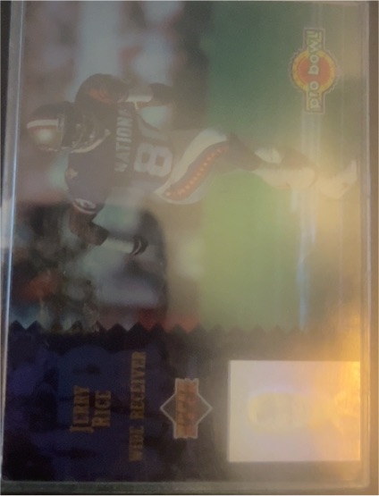 1994 Upper Deck #PB8 Jerry Rice Pro Bowl — front
