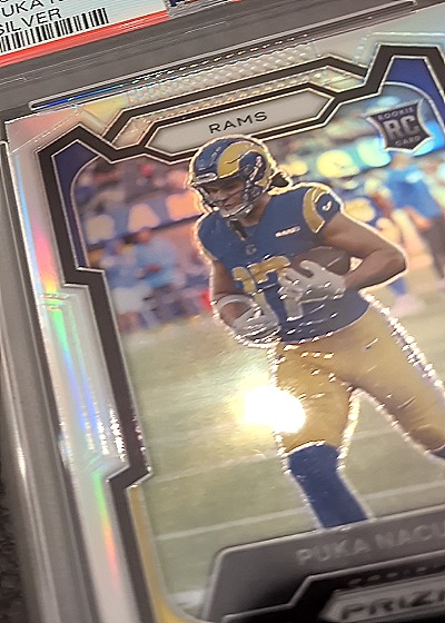 2023 Panini Prizm Rookie Card Puka Nacua — front