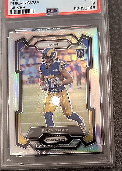 2023 Panini Prizm #357 Puka Nacua — front