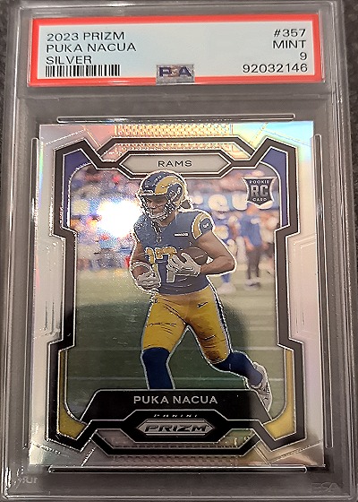 2023 Panini Prizm #357 Puka Nacua — front