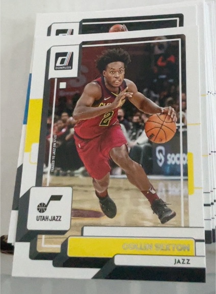 2022-23 Donruss #38 Collin Sexton Utah Jazz — front
