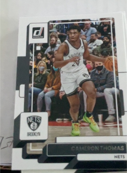 2022-23 Panini Donruss #8 Cameron Thomas — front
