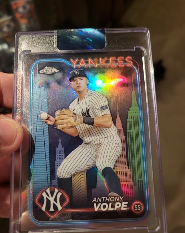 2024 Topps Chrome #236 Anthony Volpe — front