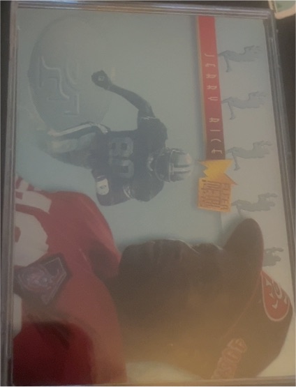1995 Metal Platinum Portraits #3 Jerry Rice — front