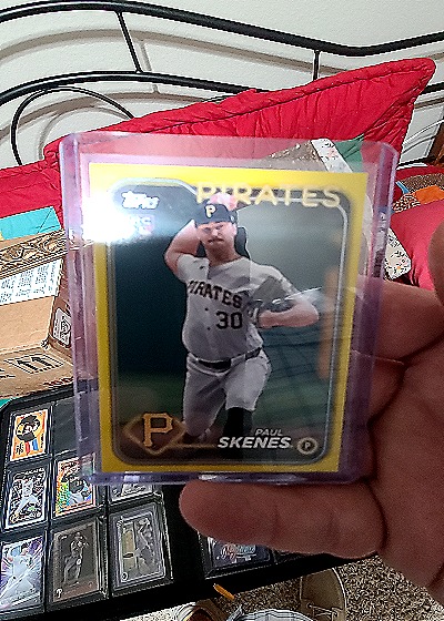 2024 Topps Holiday #H165 Paul Skenes — front