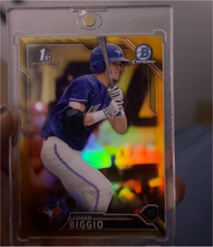 2016 Bowman Chrome Draft #BDC-81 Cavan Biggio Rookie — front