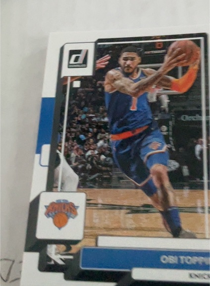 2022-23 Panini Donruss #12 Obi Toppin New York Knicks — front