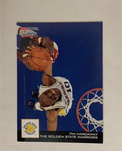 1993-94 NBA Hoops Scoops #HS9 Tim Hardaway — front