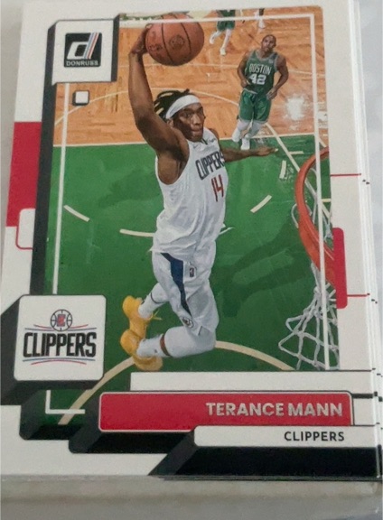 2022-23 Donruss #125 Terance Mann — front