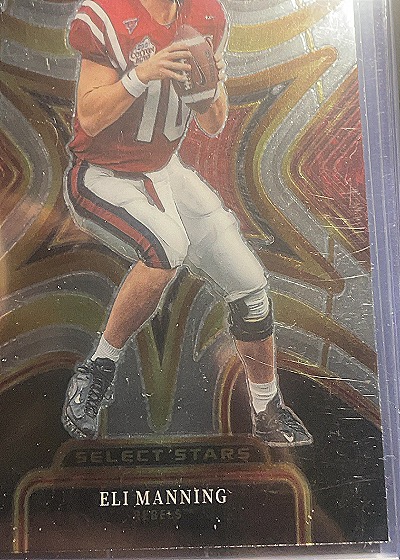2023 Panini Select Draft Picks #SS-EM Eli Manning Select Stars — front