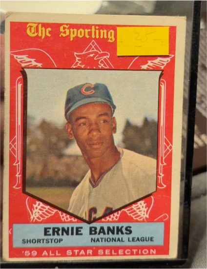 1959 Topps Baseball #559 Ernie Banks — front