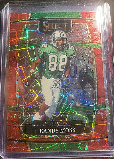 2022 Panini Select Draft Picks #68 Randy Moss — front