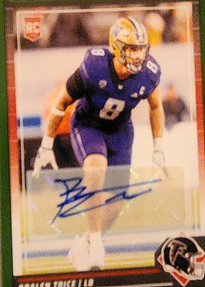 2024 Score Football #8 Ben Burr-Kirven — front