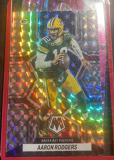 2022 Panini Mosaic #252 Aaron Rodgers — front