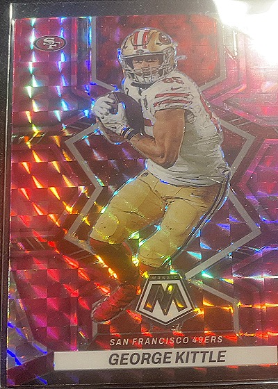2022 Panini Mosaic #179 George Kittle — front