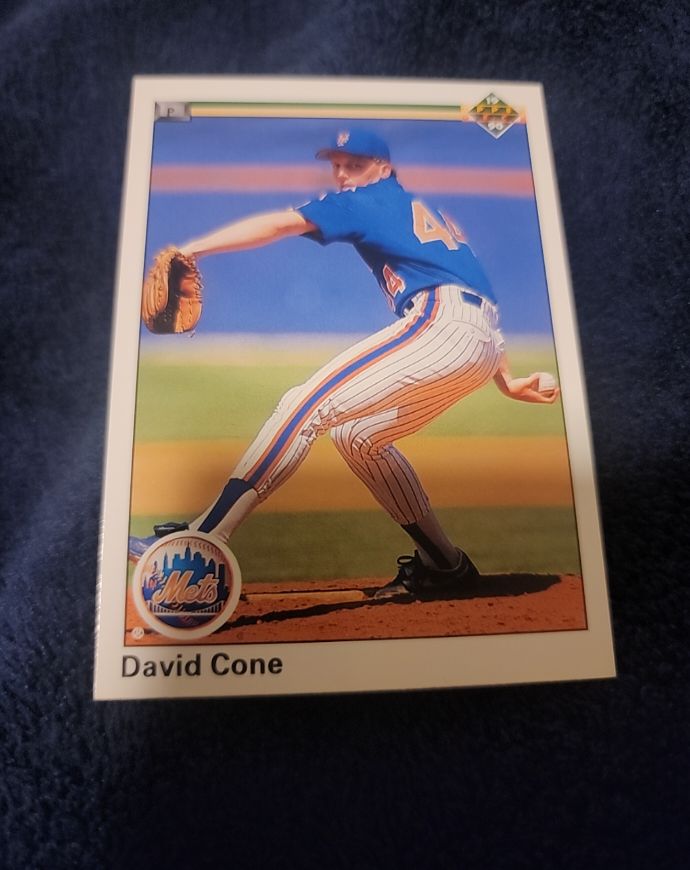 1989 Upper Deck #584 David Cone — front