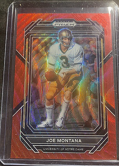 2023 Panini Prizm Draft Picks #54 Joe Montana — front