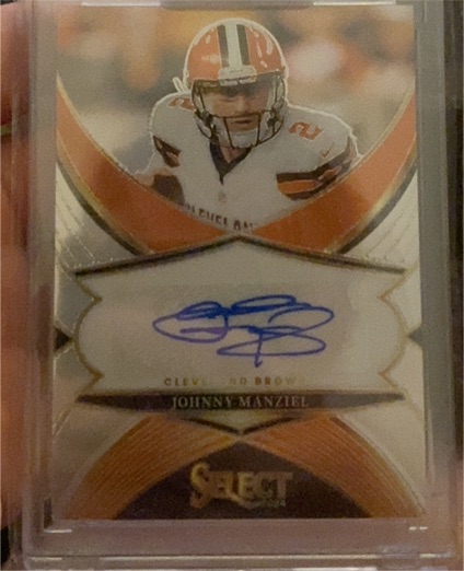 2024 Panini Select #SSP-JML Johnny Manziel — front