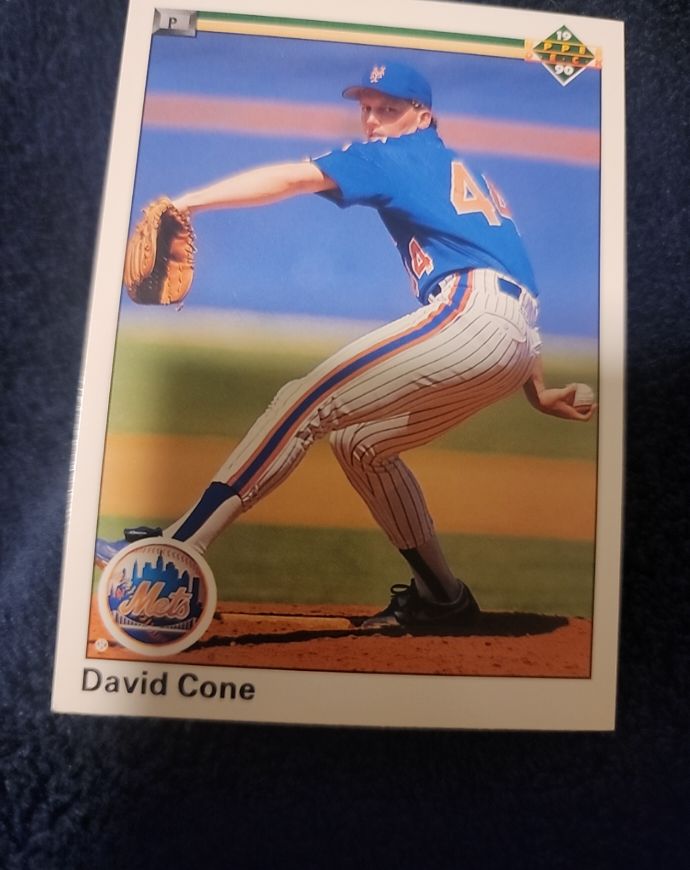 1990 Upper Deck #224 David Cone — front