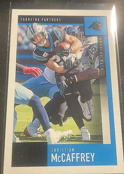 2020 Panini Score #261 Christian McCaffrey — front