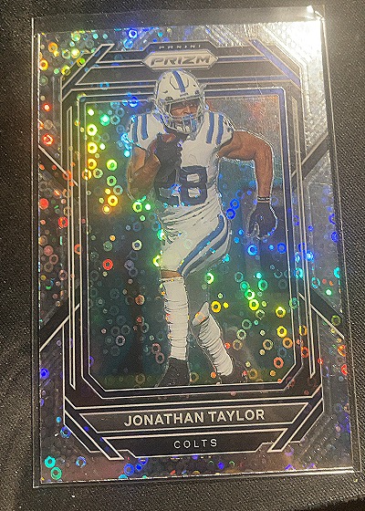 2022 Panini Prizm No Huddle #18 Jonathan Taylor — front