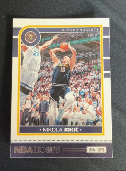 2024-25 Panini NBA Hoops #12 Nikola Jokic — front