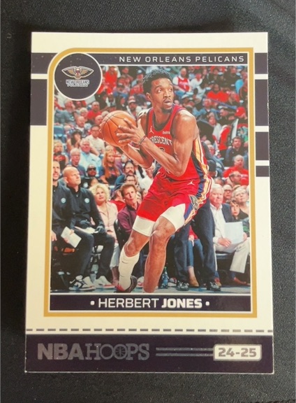 2024-25 Panini NBA Hoops #14 Herbert Jones — front