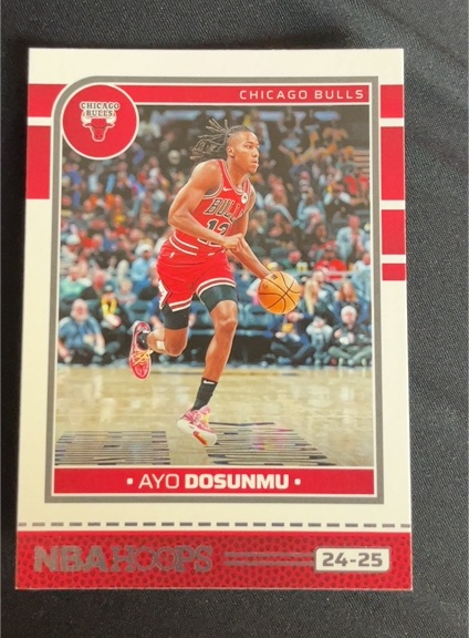 2024-25 Panini NBA Hoops #15 Ayo Dosunmu — front