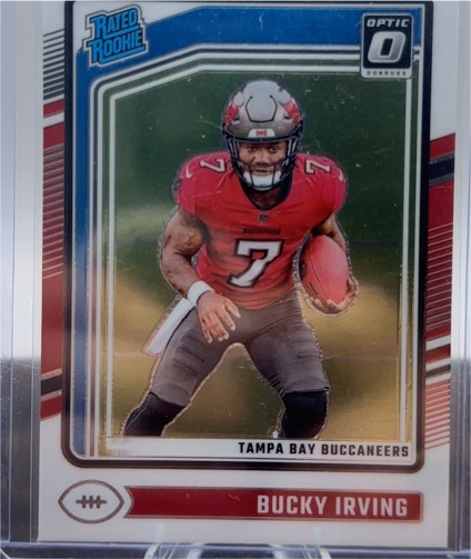2024 Panini Donruss Optic #216 Bucky Irving — front