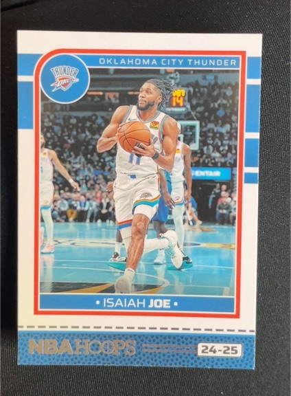 2024-25 Panini NBA Hoops #19 Isaiah Joe — front