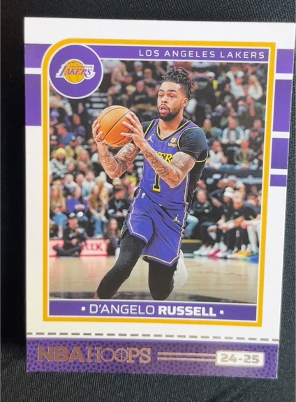 2024-25 Panini NBA Hoops #21 D'Angelo Russell — front