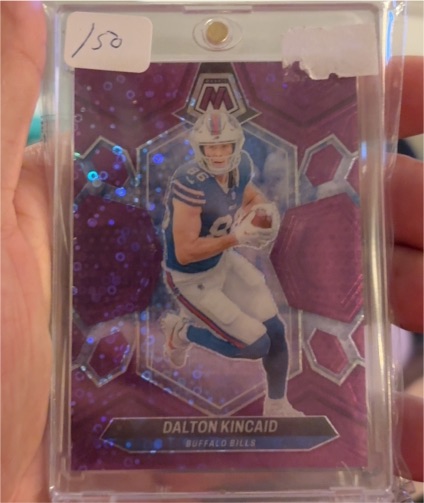2024 Panini Mosaic #25 Dalton Kincaid — front