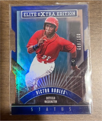 2015 Panini Elite Extra Edition #192 Victor Robles — front