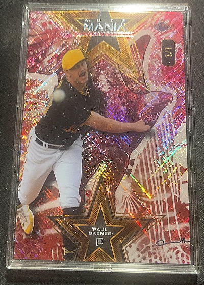 2025 Topps Update Stars of MLB #SMLB-27 Paul Skenes — front