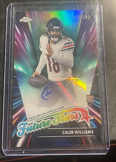 2024 Topps Chrome Future Stars #FSA-CW Caleb Williams — front