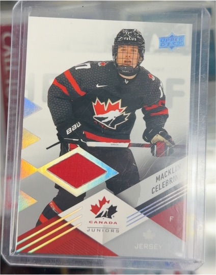 2024 Upper Deck Team Canada Juniors #11 Macklin Celebrini — front