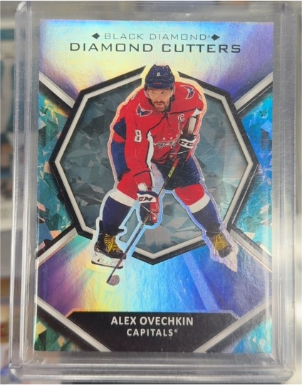 2021-22 Upper Deck Black Diamond Diamond Cutters #DC-AO Alex Ovechkin — front