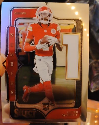 2024 Panini Select #8 Xavier Worthy — front