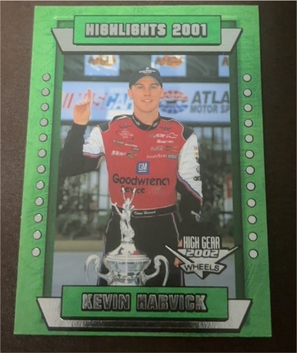 2002 Wheels High Gear #57 Kevin Harvick — front